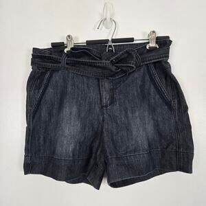 JW Style Black Shorts with belt size 10